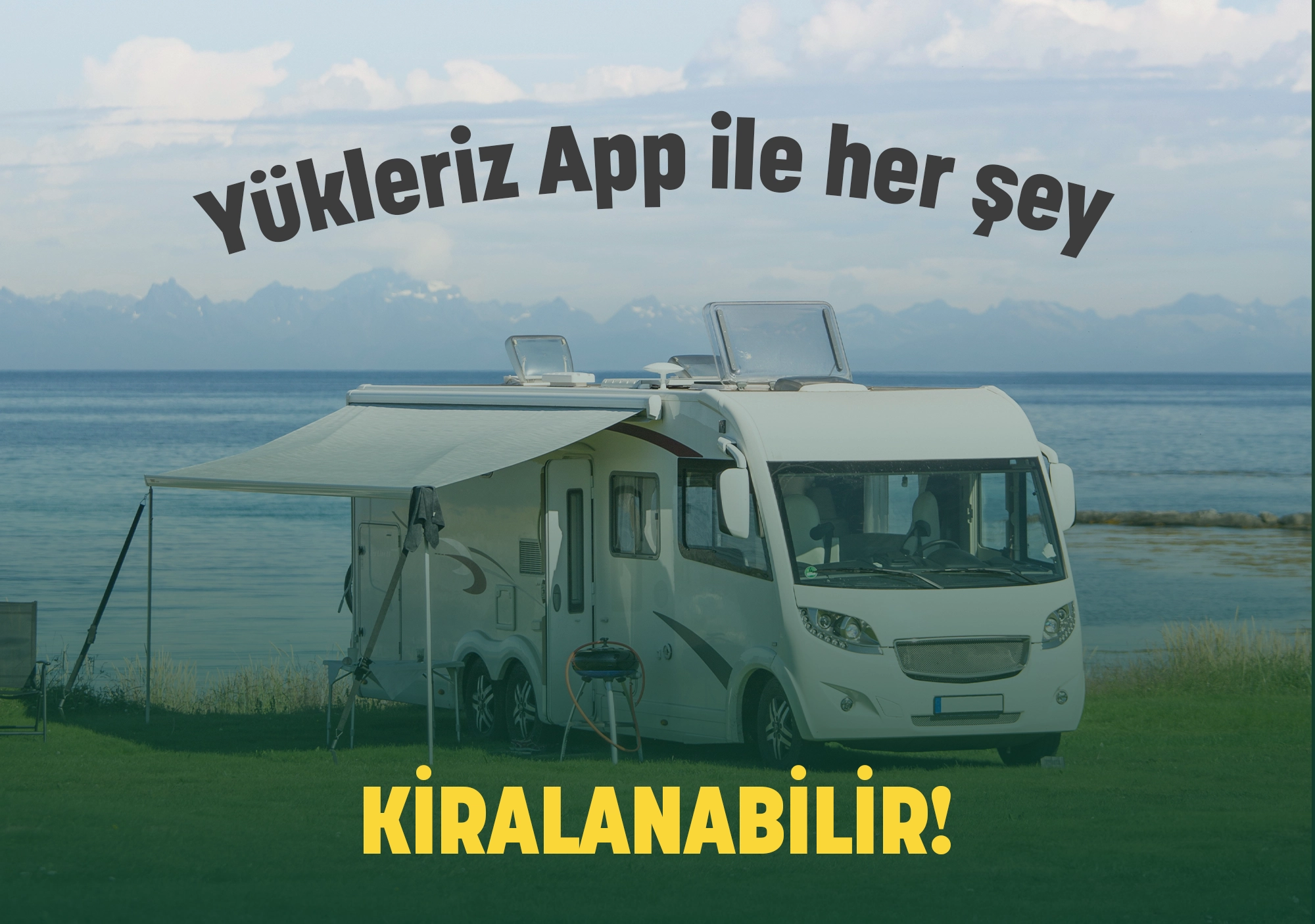 Yükleriz App ile her şey kiralanabilir!